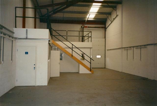 Soon a mezzanine floor would fill this space and our new polyurethane mould-room would start operating.