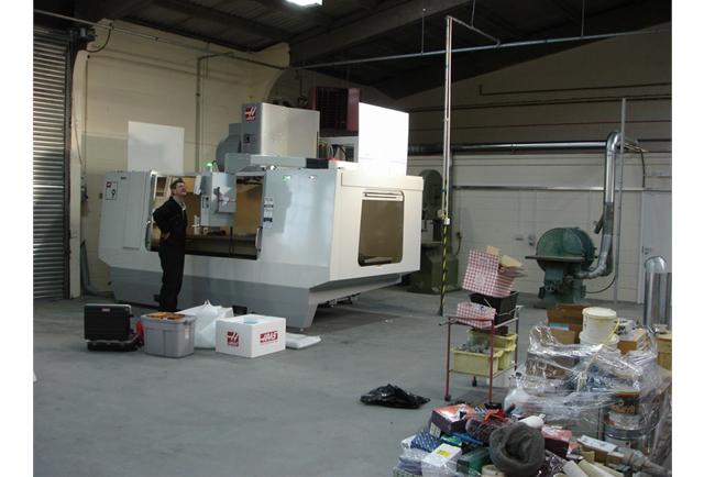 Plenty of space to expand our CNC machine shop!
