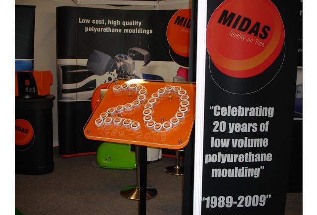 August 2009 saw Midas hit 20 years of trading - we've never seen so many corporate cupcakes!!!