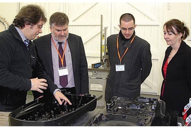The Mayor of Bedford, Dave Hodgson, visits Midas and learns all about plastic moulding.