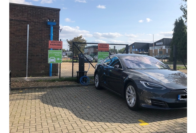 Midas invests in BP Chargemaster Dual Charger to encourage further use of electric vehicles  - free of charge for all Midas employees, Suppliers, and Customers travelling to Midas.