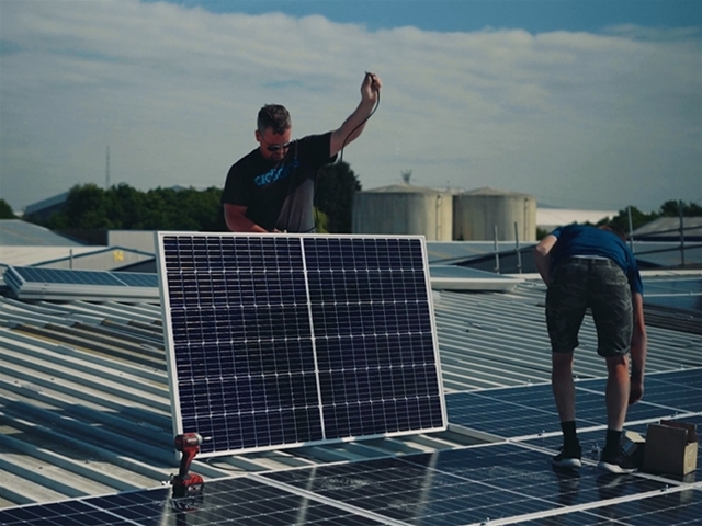 Our Solar Farm Installation - A Time-lapse